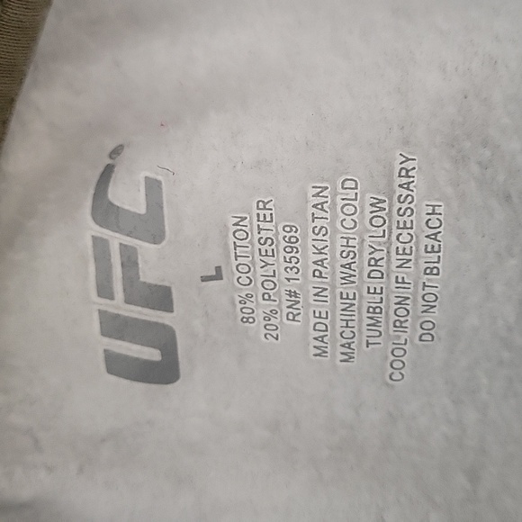 Vintage Y2K UFC camo hoodie - Picture 4 of 4